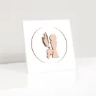 Malý obrázek znázorňující přijímání kalich laserem vyrytý Made in Italy - Philippe Viadurini