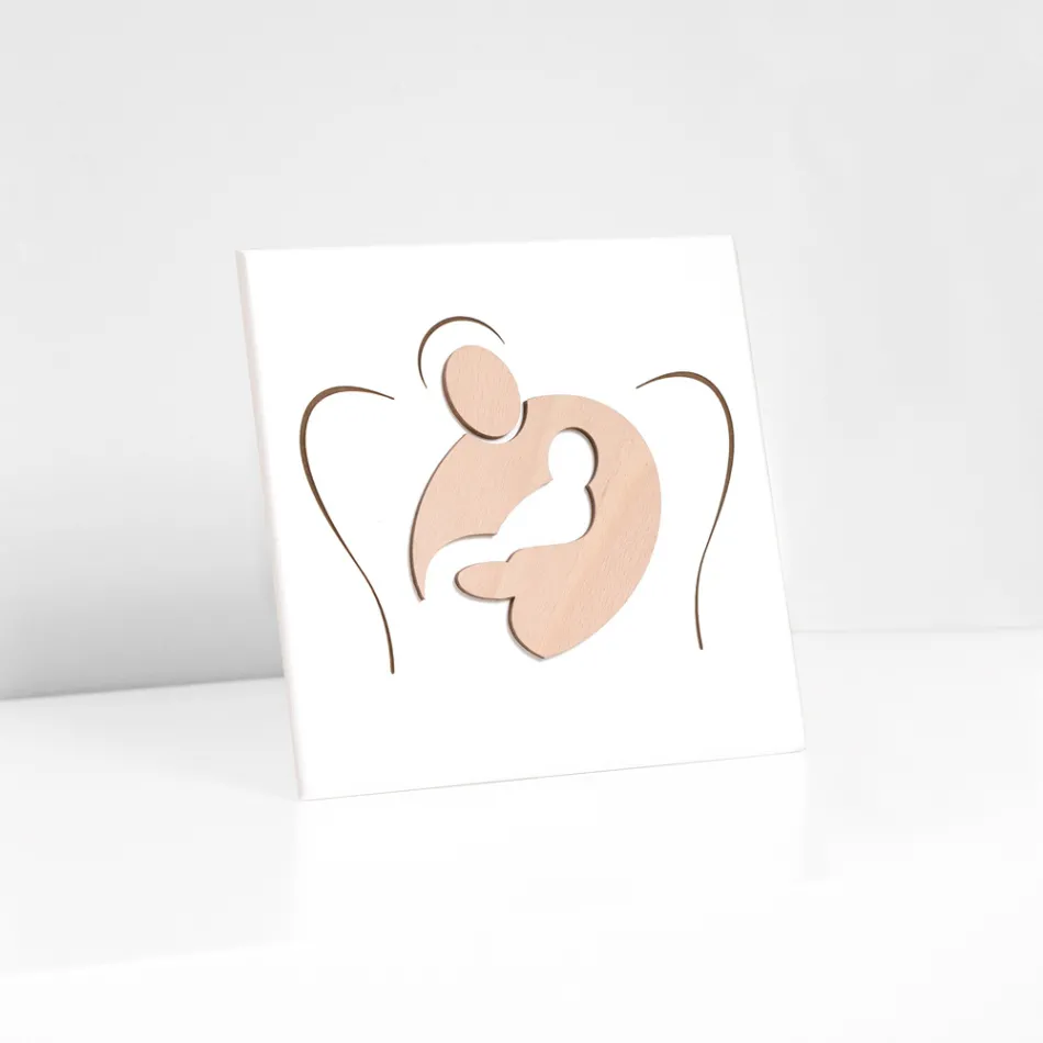 Malý obrázek zobrazující Sweet Embrace Laser Engraved Made in Italy - Angelica Viadurini