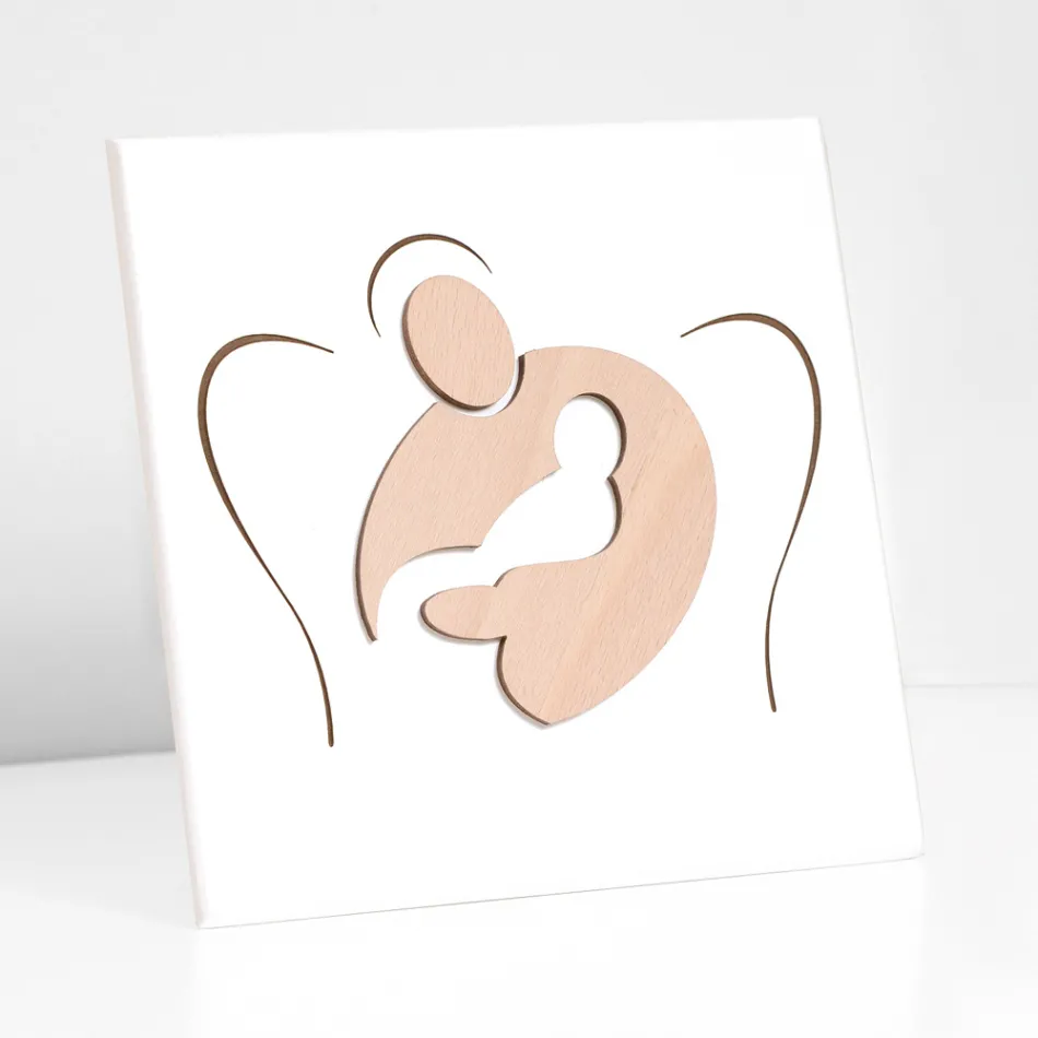 Malý obrázek zobrazující Sweet Embrace Laser Engraved Made in Italy - Angelica Viadurini