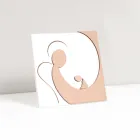 Malý obrázek znázorňující anděla matky laserem ryté Made in Italy - Augustina Viadurini