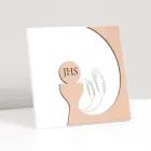 Malý obrázek znázorňující eucharistii laserem vyrytý Made in Italy - Ingrid Viadurini