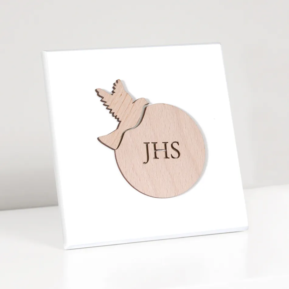 Laserem vyrytý obraz znázorňující vyznání Made in Italy - Jeremiáš Viadurini