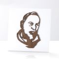 Malý obrázek zobrazující Padre Pio Laser Engraved Made in Italy - Barbara