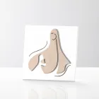 Obraz s posvátnou scénou Zjevení anděla Madoně Made in Italy - Babuška Viadurini