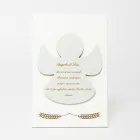 Laserem vyrytý obrázek požehnaného anděla vyrobený v Itálii - Alain Viadurini