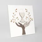 Obraz vyrobený laserovým gravírováním olivovníku a hostitele Made in Italy - Joel Viadurini