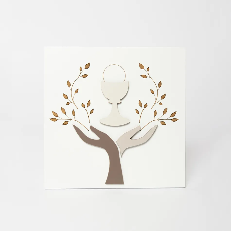 Obraz vyrobený laserovým gravírováním olivovníku a hostitele Made in Italy - Joel Viadurini