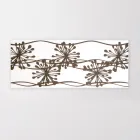 Obraz se sasankami vyrobený laserem Made in Italy - Tomoko Viadurini