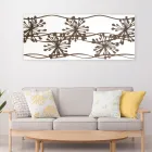 Obraz se sasankami vyrobený laserem Made in Italy - Tomoko Viadurini