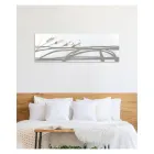 Malba abstraktními tvary vyrobená laserem Made in Italy - Grace Viadurini