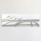 Malba abstraktními tvary vyrobená laserem Made in Italy - Grace Viadurini