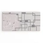 Malba růží a geometrickými tvary Made in Laser Made in Italy - Rin Viadurini