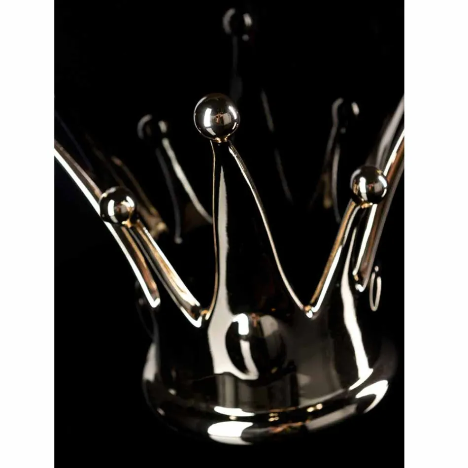 Moderní nástěnný obraz ze dřeva a pryskyřice vyrobený v Itálii - Corona Viadurini