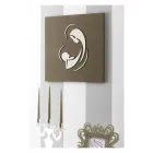 Laserem vyrytý obraz Madony s dítětem Made in Italy - Bashira Viadurini