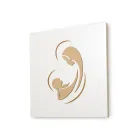 Laserem vyrytý obraz Madony s dítětem Made in Italy - Bashira Viadurini