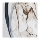 Laserem gravírovaný obraz s Mary's Kiss to Jesus Made in Italy - Sylvie Viadurini