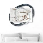 Laserem vyrytý obraz s Mary's Kiss to Jesus Made in Italy - Sylvie Viadurini