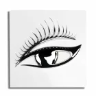 Moderní řemeslný rám ze dřeva, oceli a pryskyřice vyrobený v Itálii - oko Viadurini