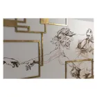 Obraz vyrobený laserem, který znázorňuje tvorbu Made in Italy – Pirucchio Viadurini