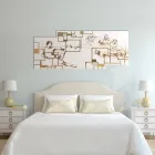 Obraz vyrobený laserem, který znázorňuje tvorbu Made in Italy – Pirucchio Viadurini