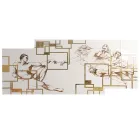 Obraz vyrobený laserem, který znázorňuje tvorbu Made in Italy – Pirucchio Viadurini