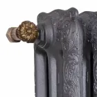 Designový radiátor 7 zdobených prvků z litiny od země do 1062 W - barokní Viadurini