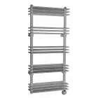 Moderní vertikální nástěnný designový elektrický radiátor do 700 W - police Viadurini