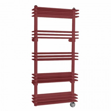 Moderní vertikální nástěnný designový elektrický radiátor do 700 W - police Viadurini