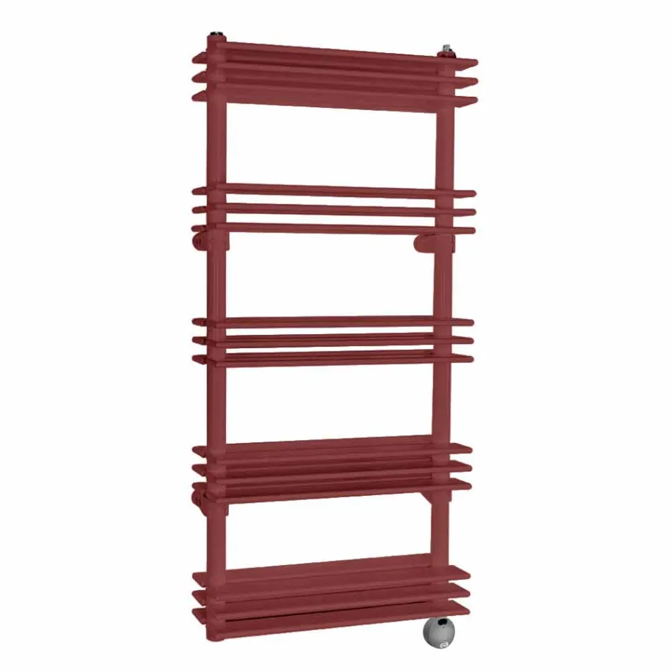 Moderní vertikální nástěnný designový elektrický radiátor do 700 W - police Viadurini