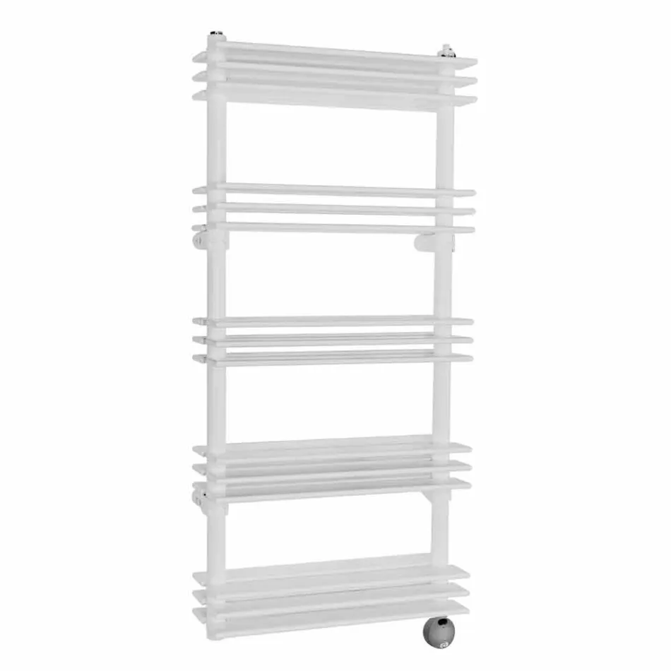 Moderní vertikální nástěnný designový elektrický radiátor do 700 W - police Viadurini