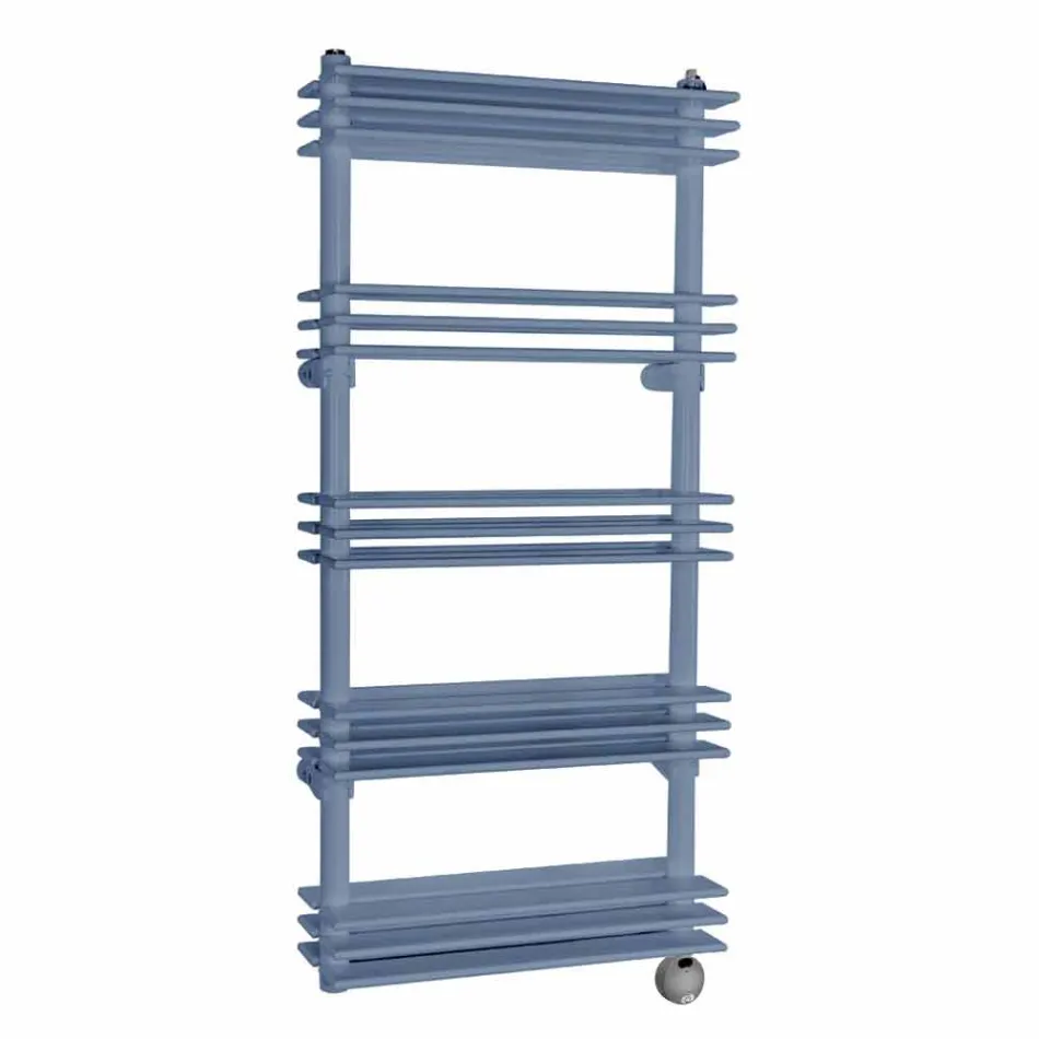 Moderní vertikální nástěnný designový elektrický radiátor do 700 W - police Viadurini