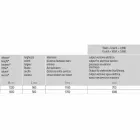 Elektrický radiátor svislého provedení do 1000 W - Flora Viadurini