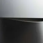 Vertikální elektrický radiátor v moderním ocelovém designu do 1000 W - řez Viadurini