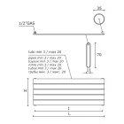 Jediný hydraulický radiátor z černé uhlíkové oceli Made in Italy - Ciro Viadurini
