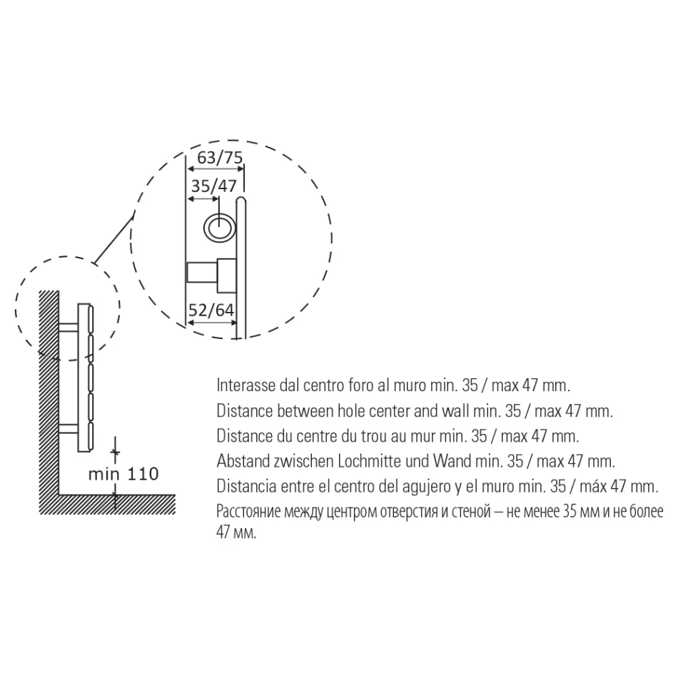 Jediný hydraulický radiátor z černé uhlíkové oceli Made in Italy - Ciro Viadurini