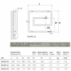 Moderní hydraulický radiátorový had Snake by Scirocco H Viadurini
