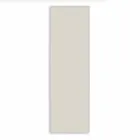 Vertikální designový radiátor ze šedavě bílé oceli do 839 W - led Viadurini