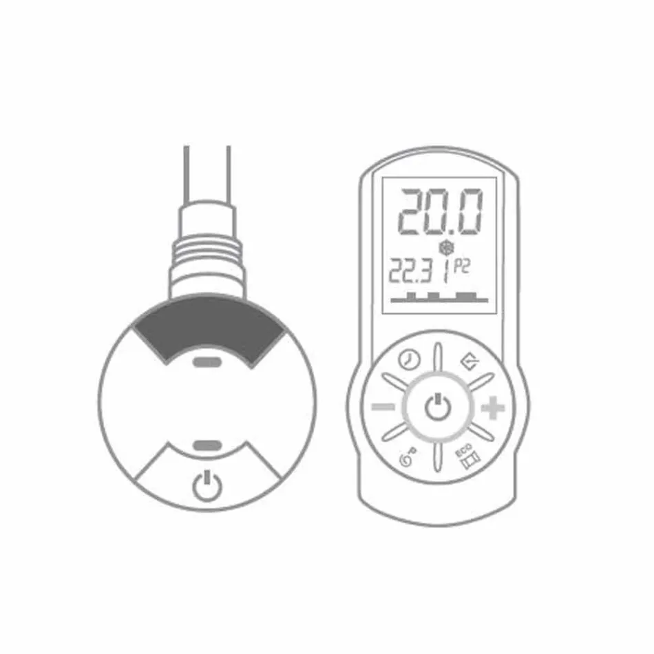 Vertikální nástěnný elektrický radiátor s moderním designem do 1000 W - vzduch Viadurini