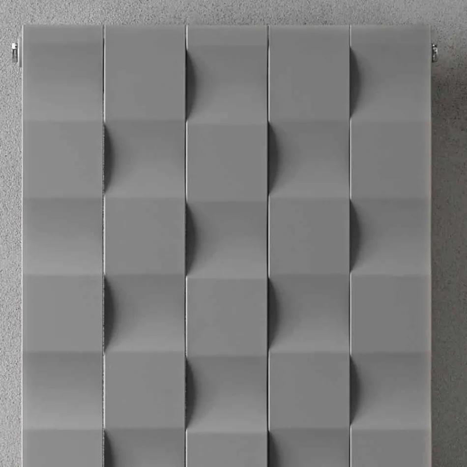 Vertikální hydraulický nástěnný radiátor s moderním designem do 898 W - vzduch Viadurini