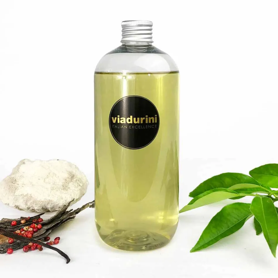 Ambientní difuzorové tyčinky s náplní z růžového pepře 500 ml nebo 1 l - Sassidimatera Viadurini