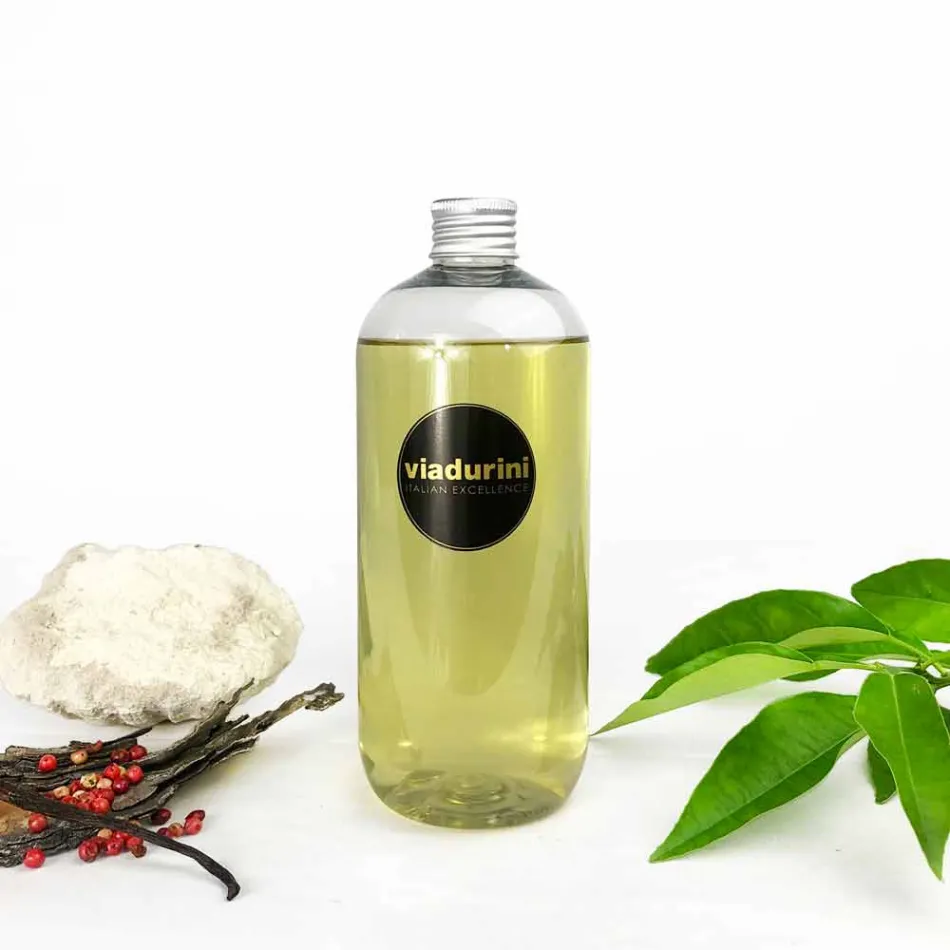 Ambientní difuzorové tyčinky s náplní z růžového pepře 500 ml nebo 1 l - Sassidimatera Viadurini