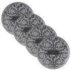Rosenthal Versace Barocco 4 talíře na večeři průměr 17 cm v porcelánu - Barocco Viadurini