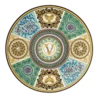 Rosenthal Versace Barocco Mosaic Zásuvný talíř Průměr 33 cm - Mozaika Viadurini