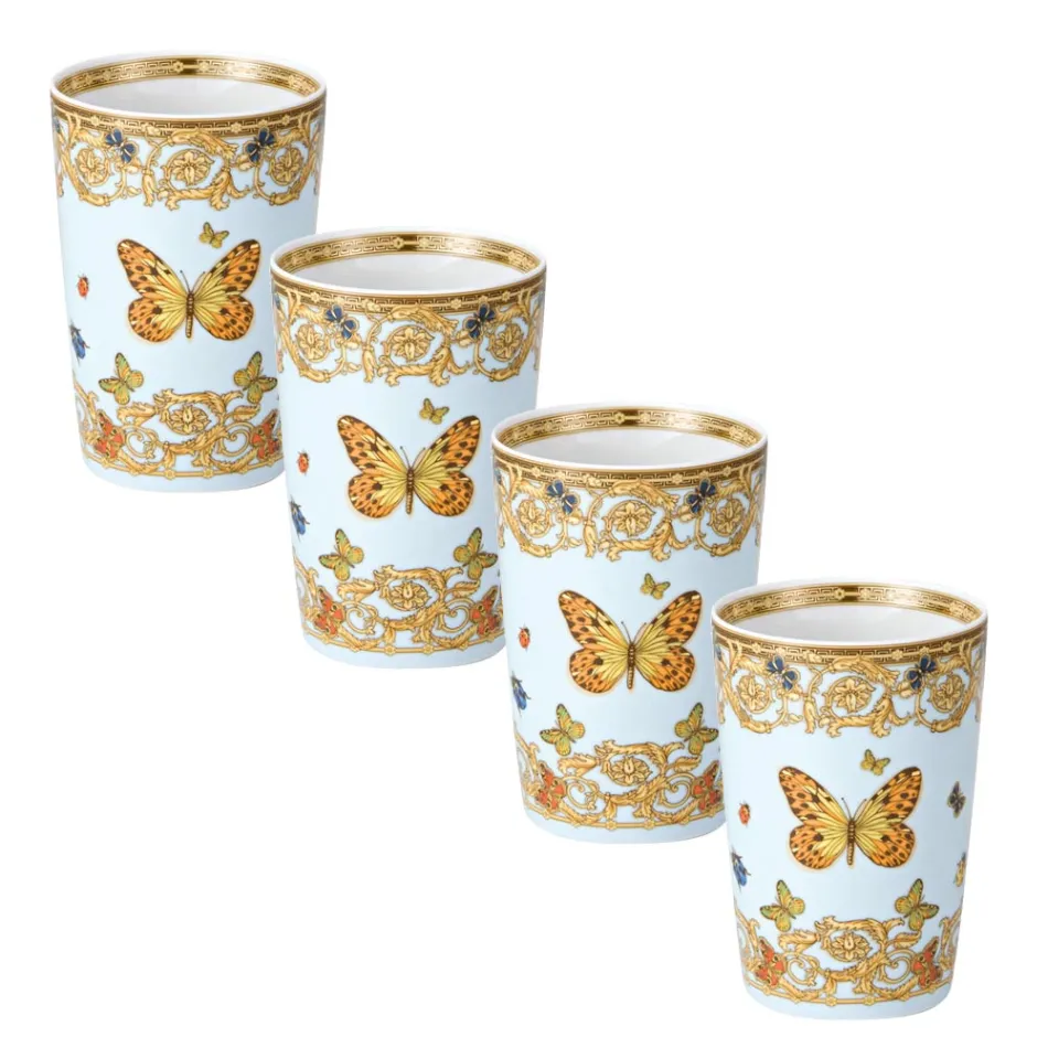 Bezúchytkové brýle Rosenthal Versace Le Jardin 4 s přírodními prvky - Medusa Viadurini