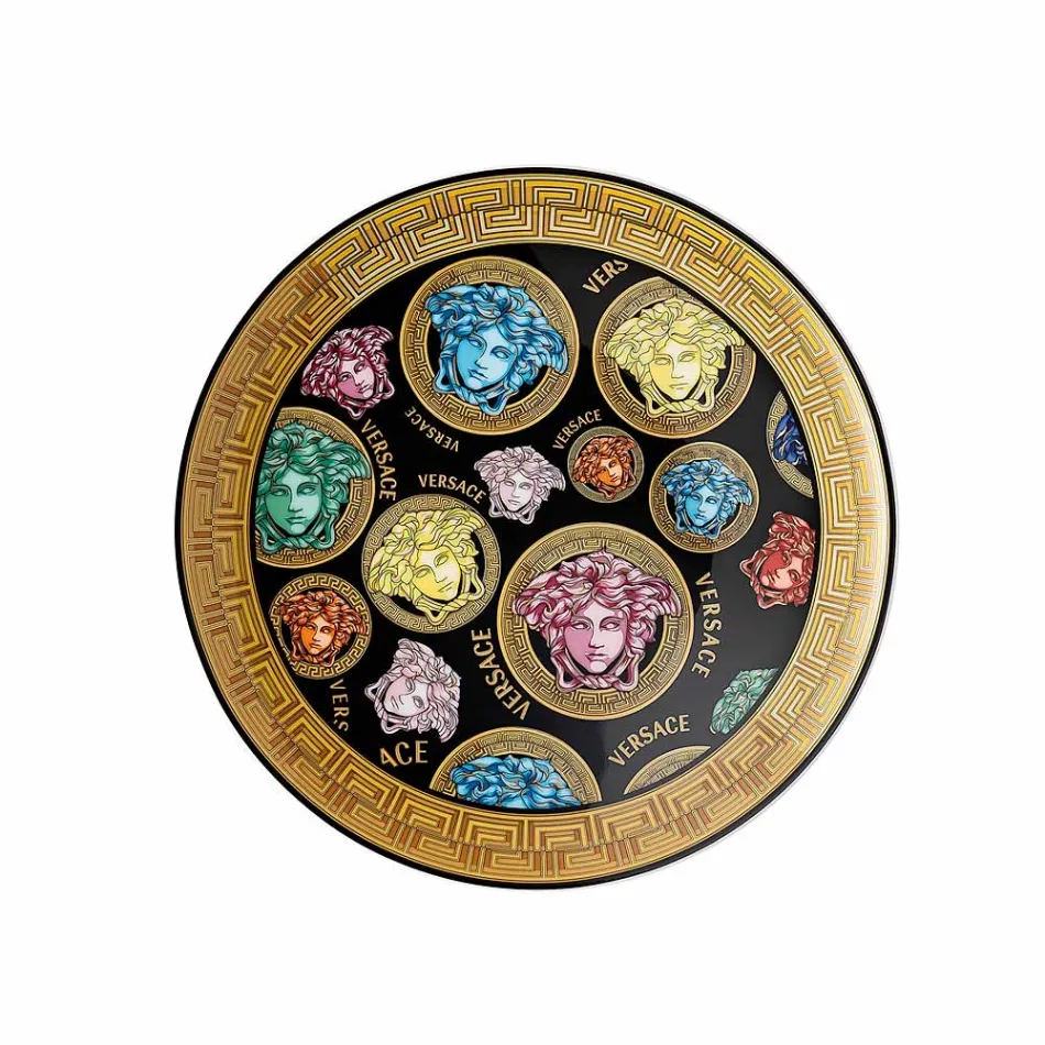 Rosenthal Versace Medusa Amplified Multicolor 4 talíře na večeři – Amplified multicolor Viadurini