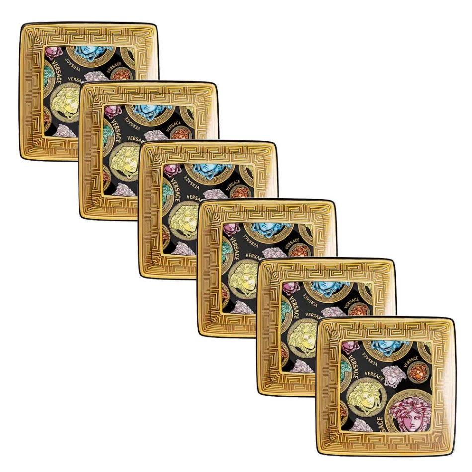 Rosenthal Versace Medusa Amplified Multicolor 6 cups - Amplified multicolor Viadurini