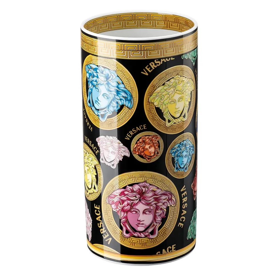 Rosenthal Versace Medusa Amplified Multicolor Vase - Amplified multicolor Viadurini