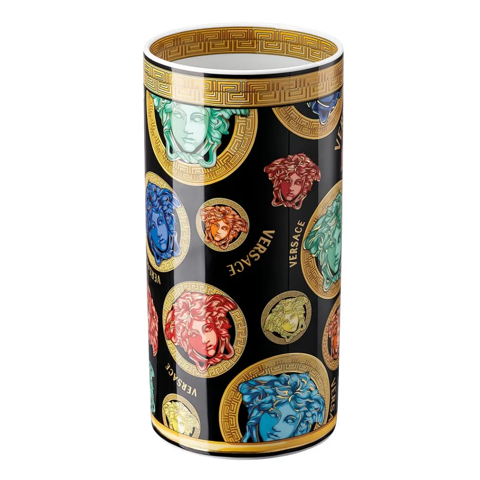 Rosenthal Versace Medusa Amplified Multicolor Vase - Amplified multicolor Viadurini