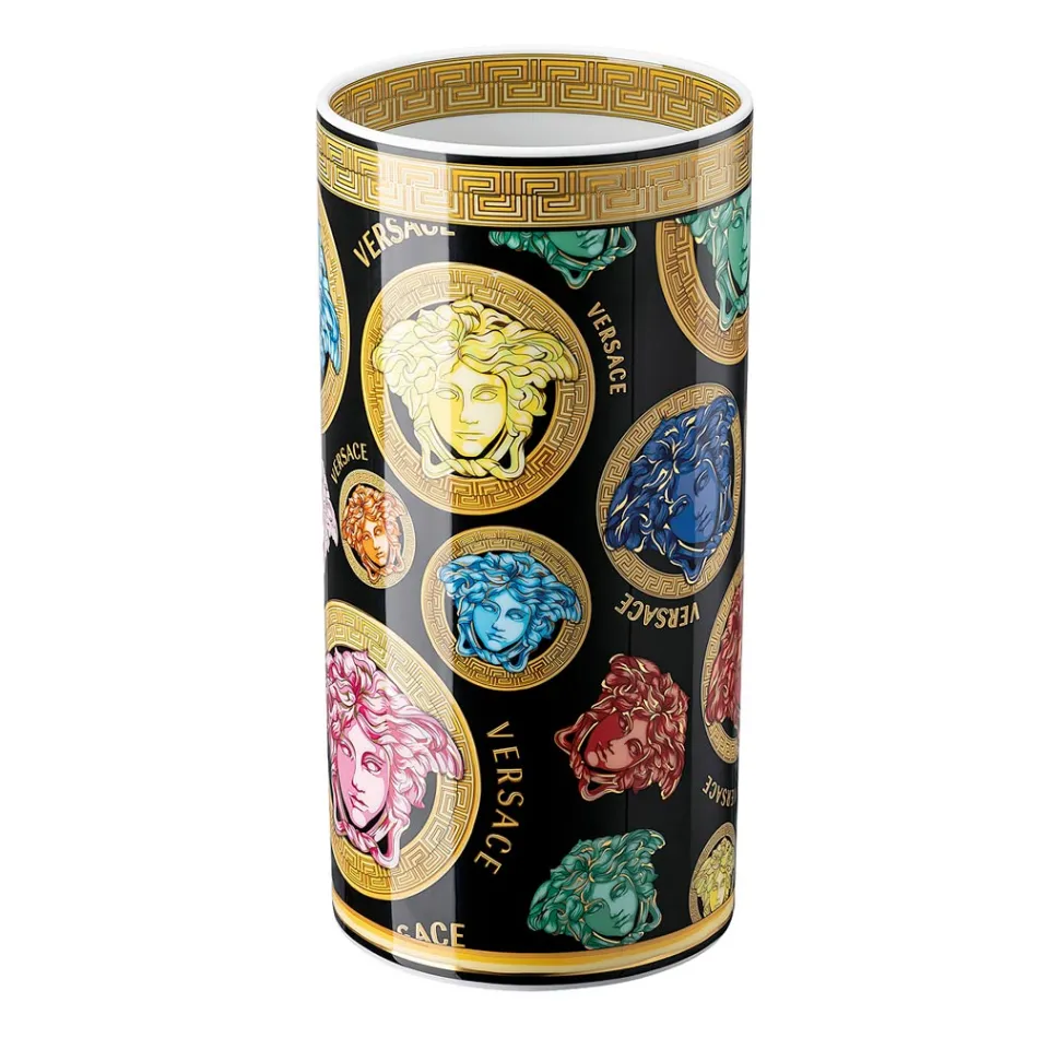 Rosenthal Versace Medusa Amplified Multicolor Vase - Amplified multicolor Viadurini