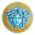 Rosenthal Versace Medusa Amplified Place Card Plate Průměr 33 cm - Medusaamplifield Viadurini